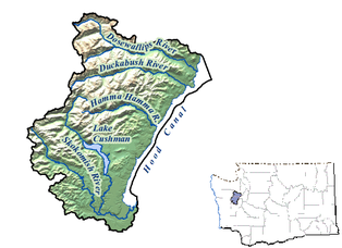 map of lake cushman area