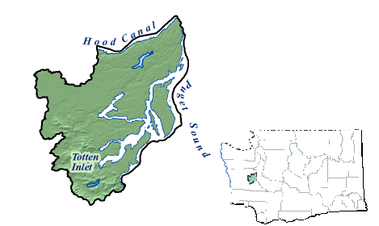 map of totten inlet